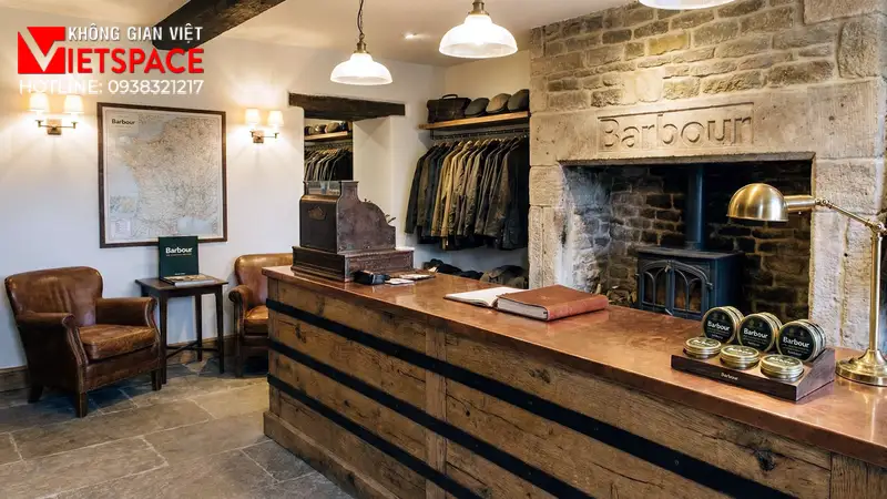 thiết kế cửa hàng thời trang harvest wear _6