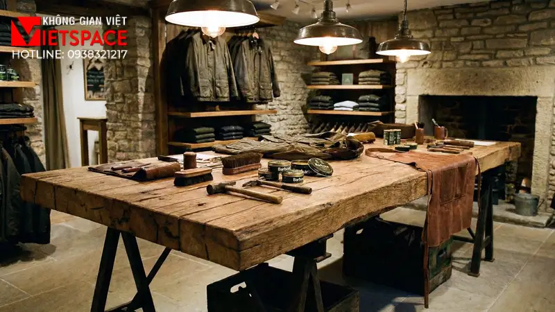 thiết kế cửa hàng thời trang harvest wear _7