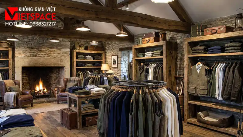 thiết kế cửa hàng thời trang harvest wear _10