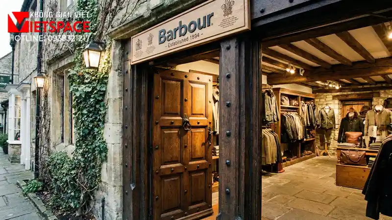 thiết kế cửa hàng thời trang harvest wear _2