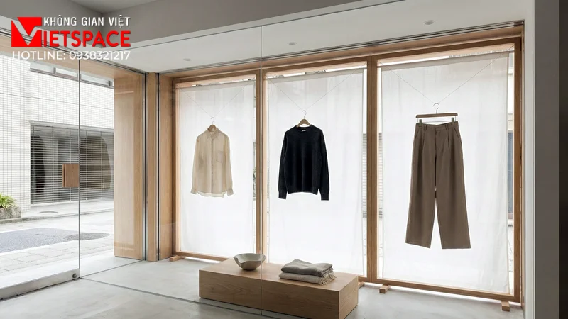 thiết kế cửa hàng thời trang shiro oak _8