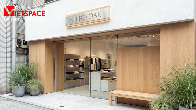 thiết kế cửa hàng thời trang shiro oak _2