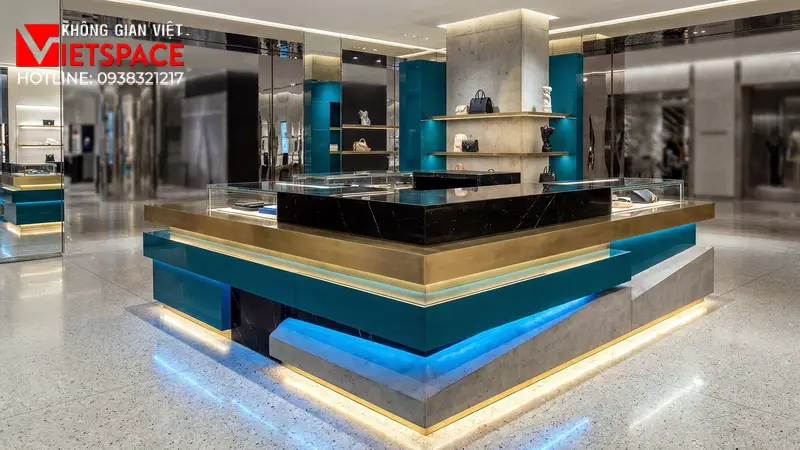 thiết kế cửa hàng thời trang verdeyoung luxe _6