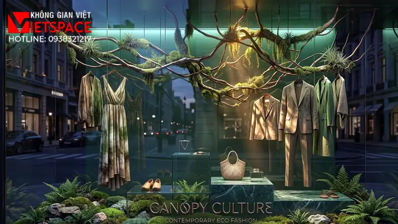 thiết kế cửa hàng thời trang canopy culture _7