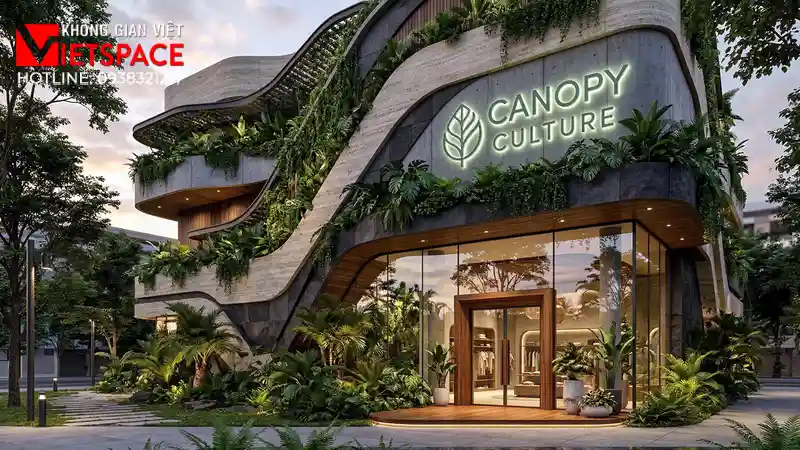 thiết kế cửa hàng thời trang canopy culture _2