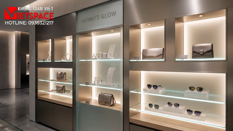 thiết kế cửa hàng thời trang infinite glow _3
