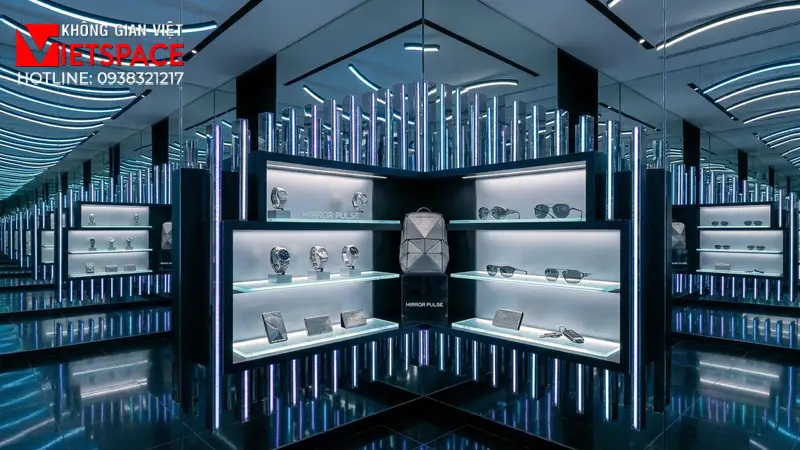 thiết kế cửa hàng thời trang mirror pulse _3