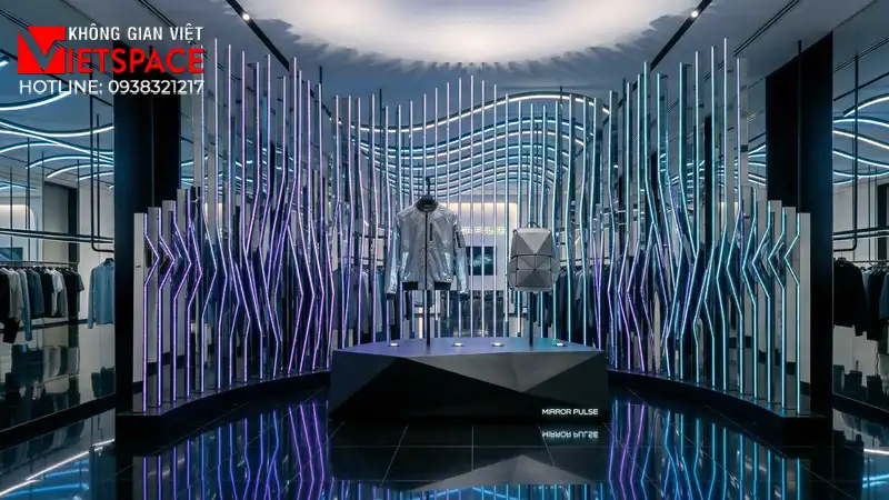 thiết kế cửa hàng thời trang mirror pulse _8