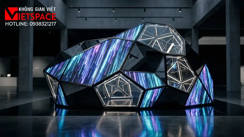 thiết kế cửa hàng thời trang digital mirror _7