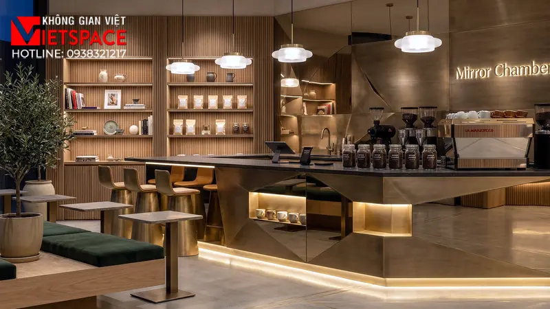 thiết kế cửa hàng thời trang mirror chamber _6