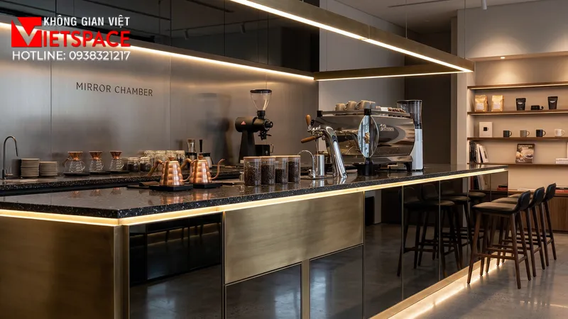 thiết kế cửa hàng thời trang mirror chamber _12