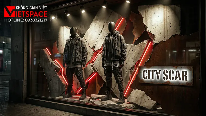thiết kế cửa hàng thời trang city scar _4