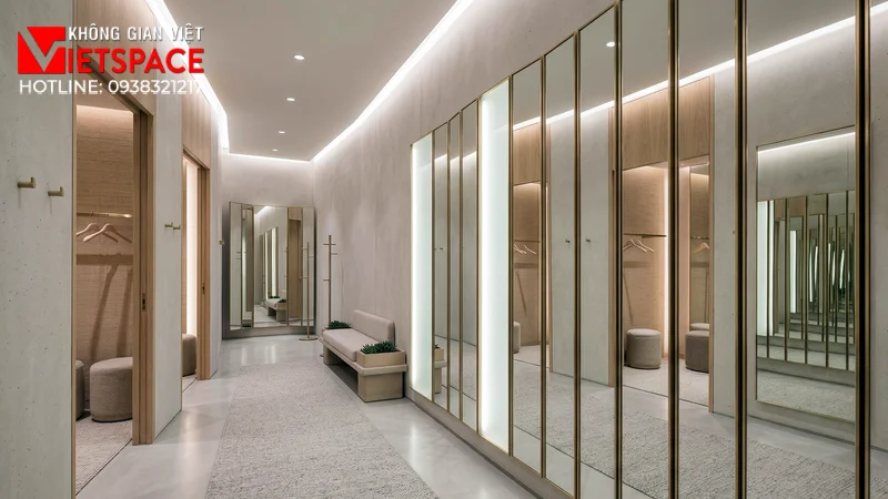 thiết kế cửa hàng thời trang echo reflection _9