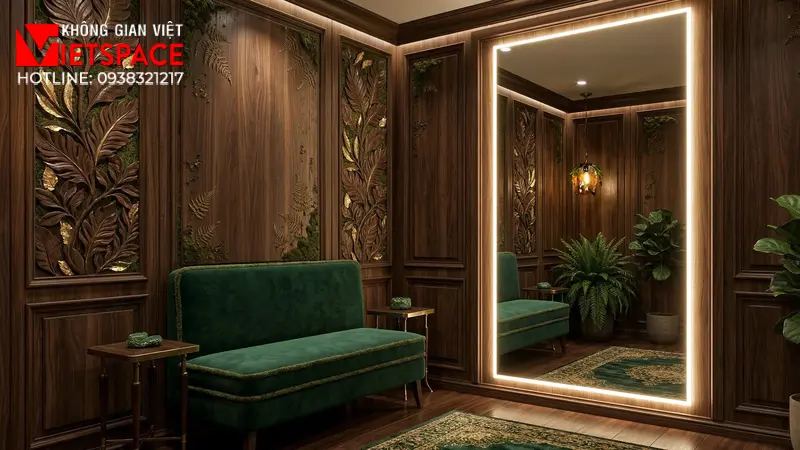 thiết kế cửa hàng thời trang green myth _12