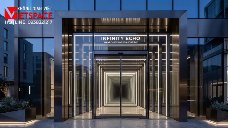 thiết kế cửa hàng thời trang infinity echo _12