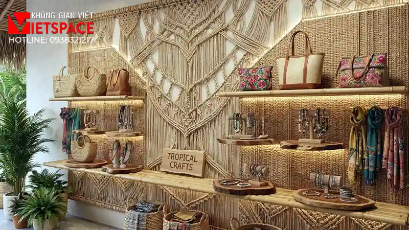 thiết kế cửa hàng thời trang jungle loom _3