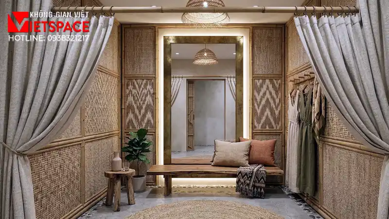 thiết kế cửa hàng thời trang jungle loom _6