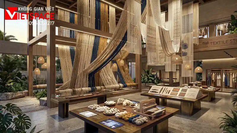 thiết kế cửa hàng thời trang jungle loom _10