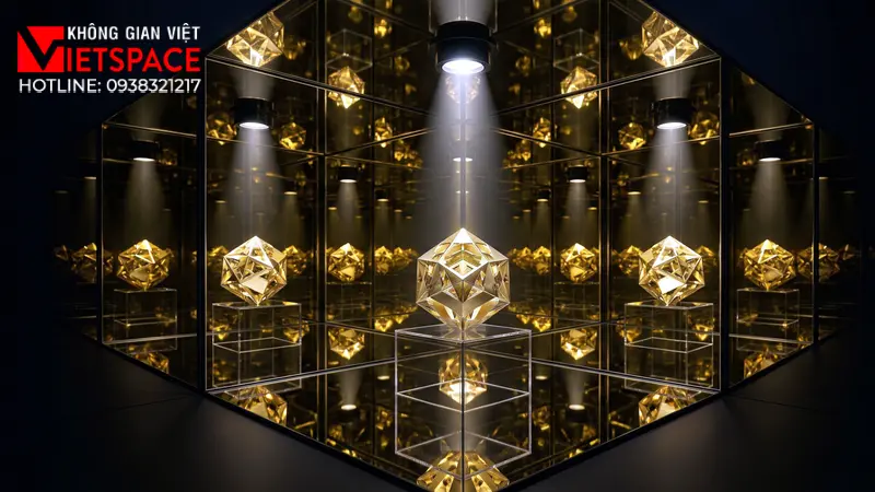 thiết kế cửa hàng thời trang infinite room _5