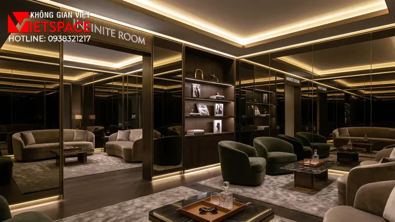 thiết kế cửa hàng thời trang infinite room _10