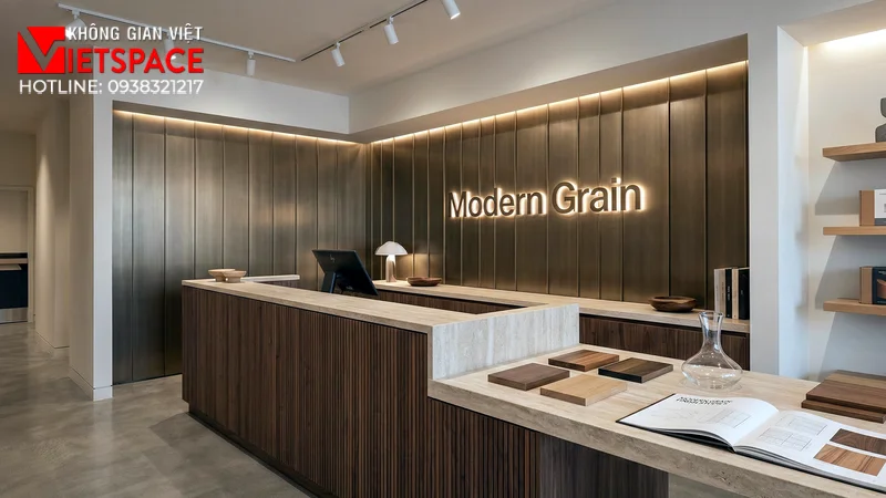 thiết kế cửa hàng thời trang modern grain _6