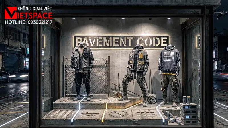thiết kế cửa hàng thời trang pavement code _7