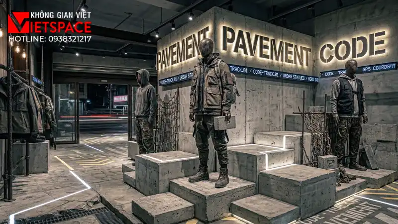 thiết kế cửa hàng thời trang pavement code _9