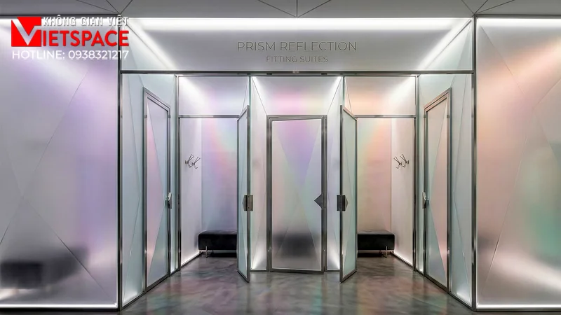 thiết kế cửa hàng thời trang prism reflection _8