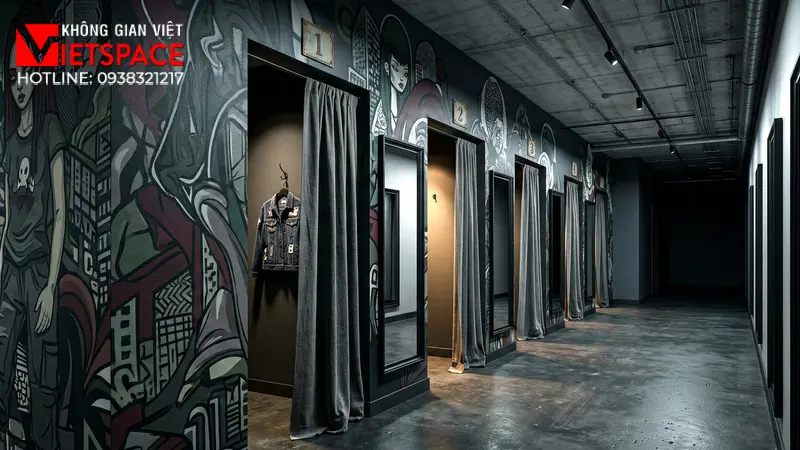 thiết kế cửa hàng thời trang subculture studio _10