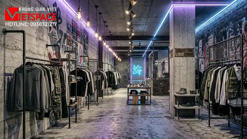 thiết kế cửa hàng thời trang subculture studio _12