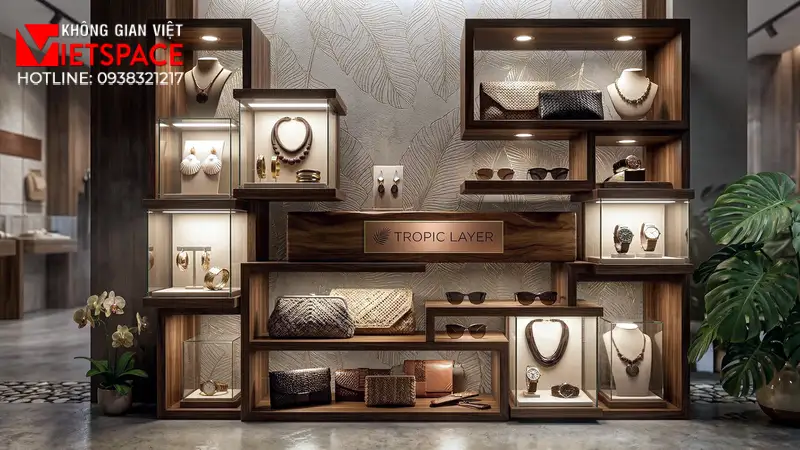 thiết kế cửa hàng thời trang tropic layer _4