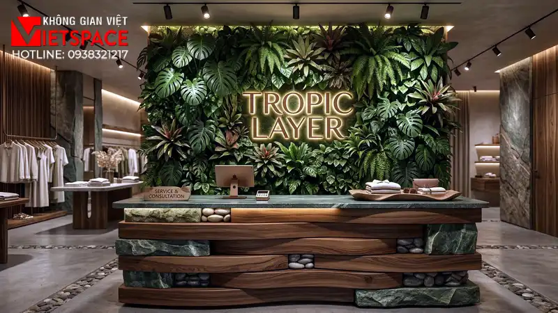 thiết kế cửa hàng thời trang tropic layer _5