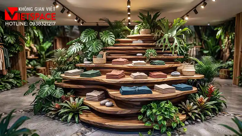 thiết kế cửa hàng thời trang tropic layer _6