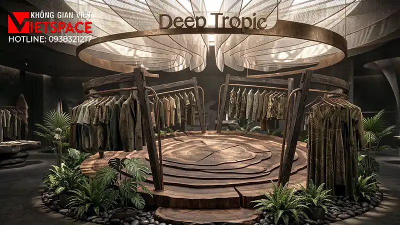 thiết kế cửa hàng thời trang deep tropic _6