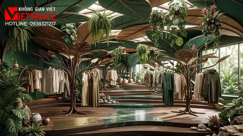 thiết kế cửa hàng thời trang leaf dominion _10