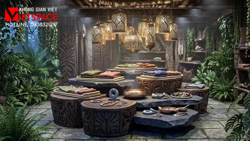 thiết kế cửa hàng thời trang rainforest ritual _5
