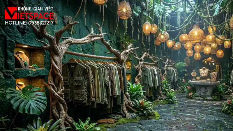 thiết kế cửa hàng thời trang rainforest ritual _6