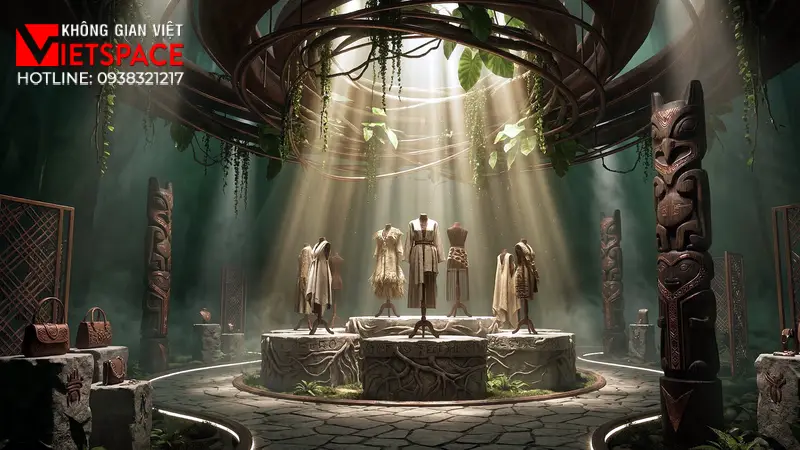 thiết kế cửa hàng thời trang rainforest ritual _11