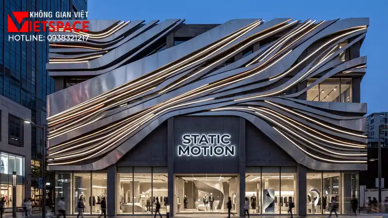 thiết kế cửa hàng thời trang static motion _4
