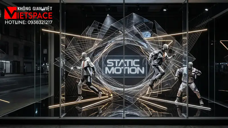 thiết kế cửa hàng thời trang static motion _9