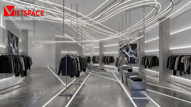 thiết kế cửa hàng thời trang static motion _13