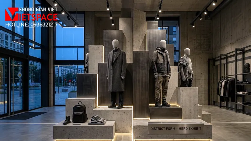 thiết kế cửa hàng thời trang district form _7