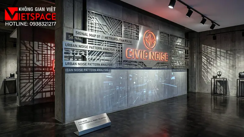 thiết kế cửa hàng thời trang civic noise _5