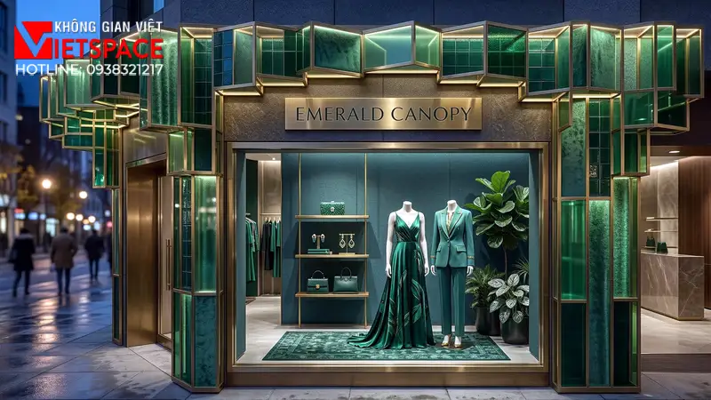 thiết kế cửa hàng thời trang emerald canopy _4