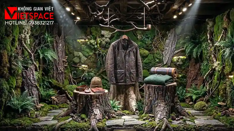 thiết kế cửa hàng thời trang forest instinct _7