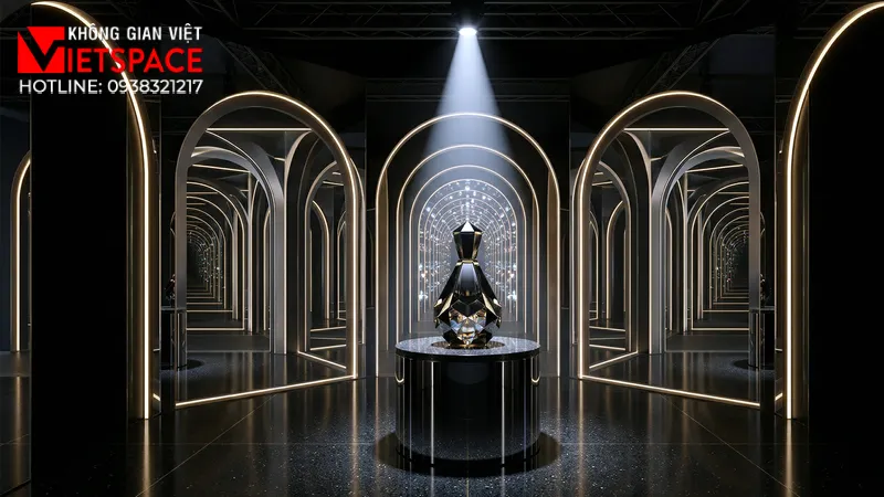 thiết kế cửa hàng thời trang infinity gallery _3