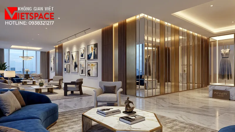 thiết kế cửa hàng thời trang infinity gallery _10