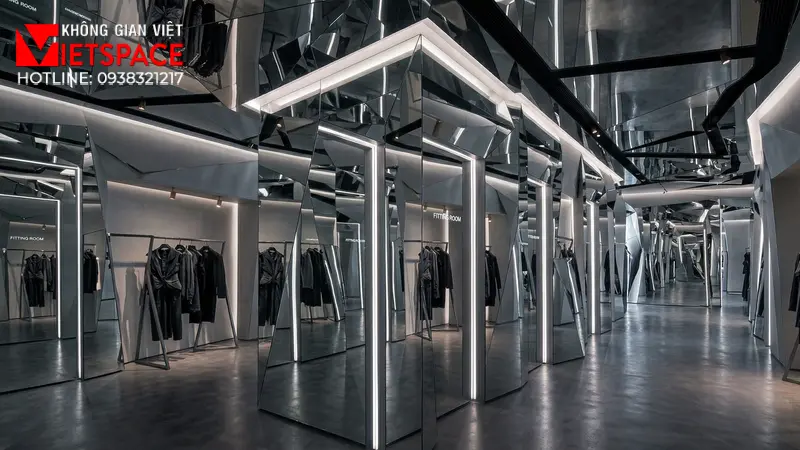 thiết kế cửa hàng thời trang mirror dimension _11