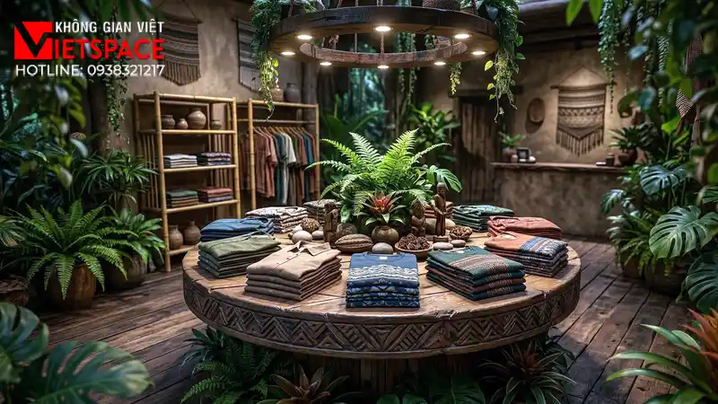 thiết kế cửa hàng thời trang rain tribe _6