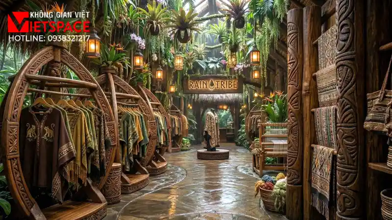 thiết kế cửa hàng thời trang rain tribe _11